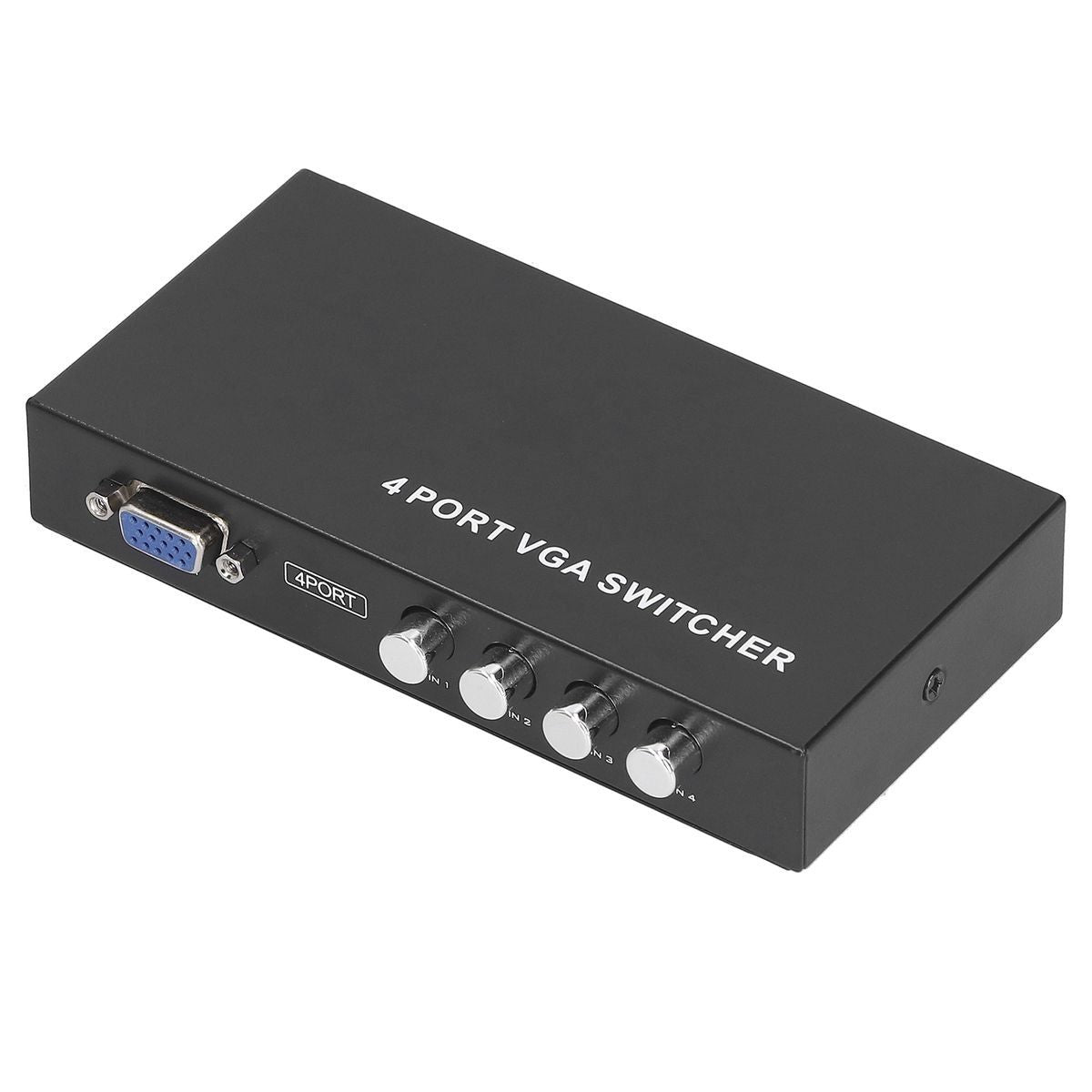 4 Port VGA Switcher SVGA Monitor Sharing Switch Box 4?in?1?out for LCD PC T V1301-98946123