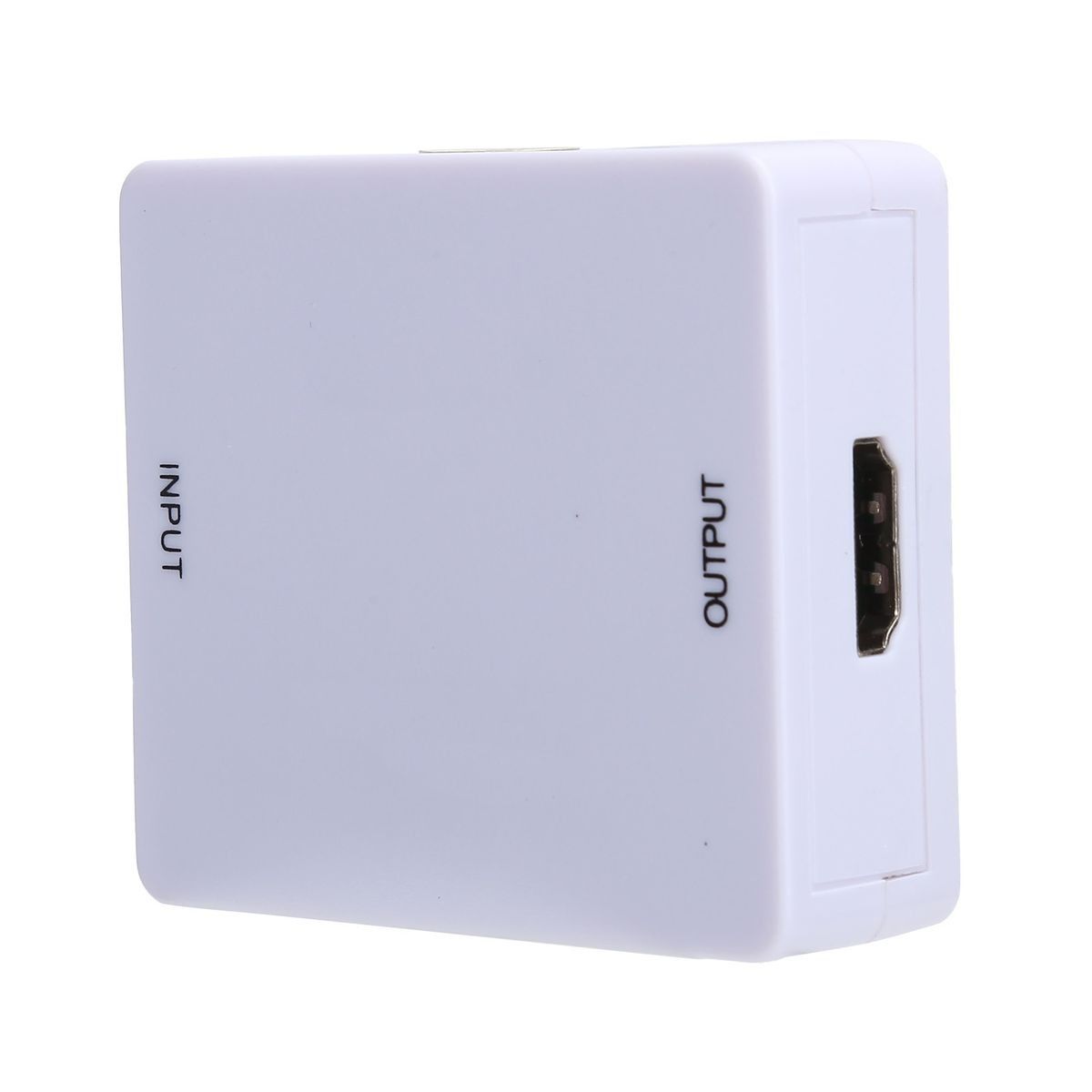 VGA to HDMI Adapter Mini HD 1080P Conversion Box AdapterWhite V1301-98946125