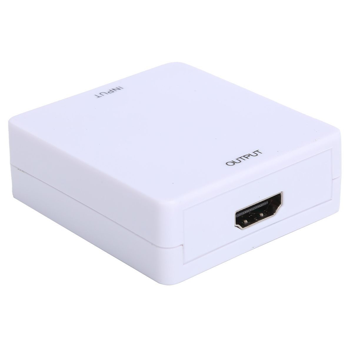 VGA to HDMI Adapter Mini HD 1080P Conversion Box AdapterWhite V1301-98946125