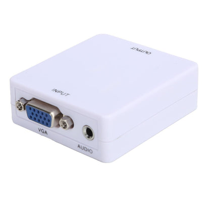 VGA to HDMI Adapter Mini HD 1080P Conversion Box AdapterWhite V1301-98946125