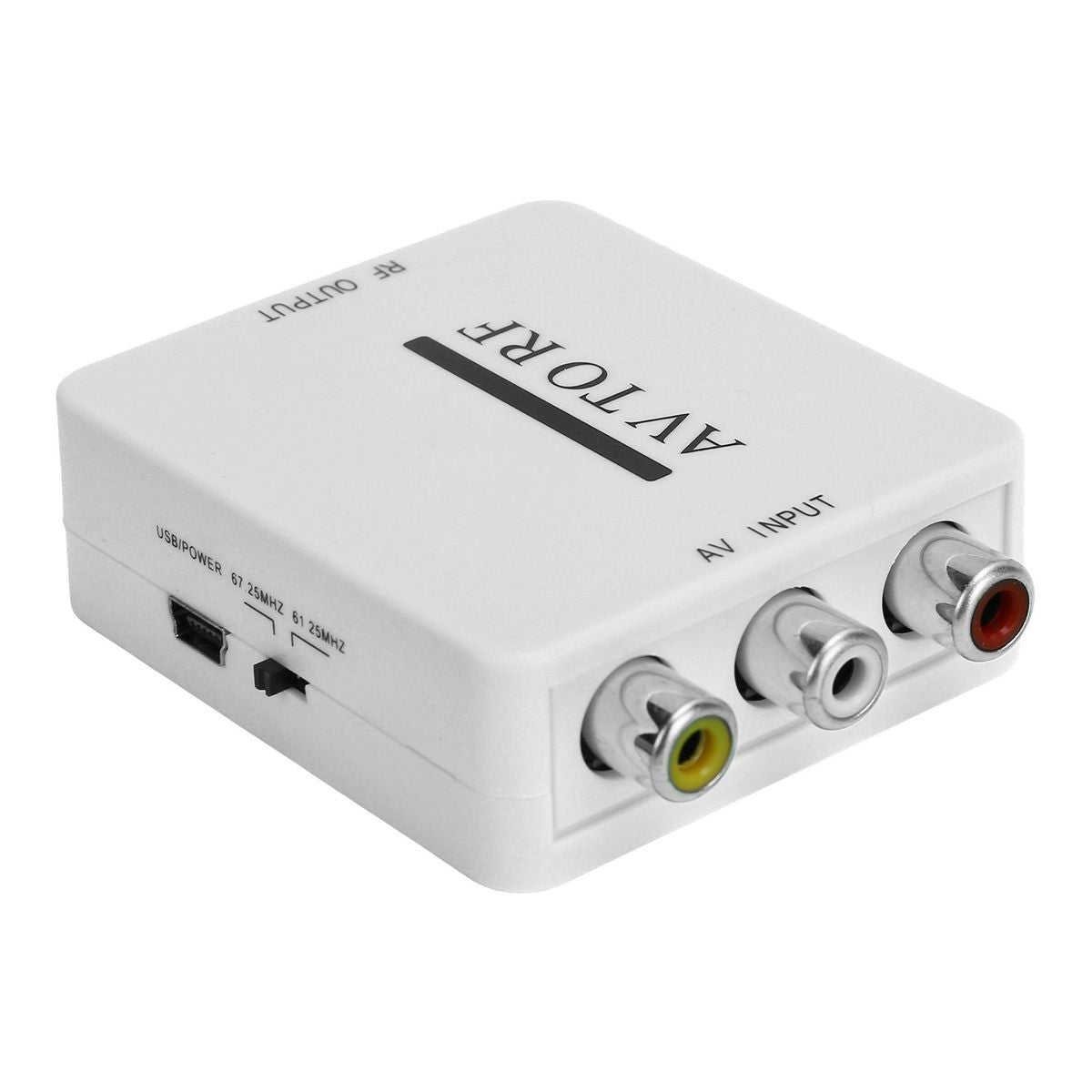 Video Adapter Mini Audio Adapter TV Amplifier RCA AV CVSB to RF 67.25MHz 61 V1301-98946129