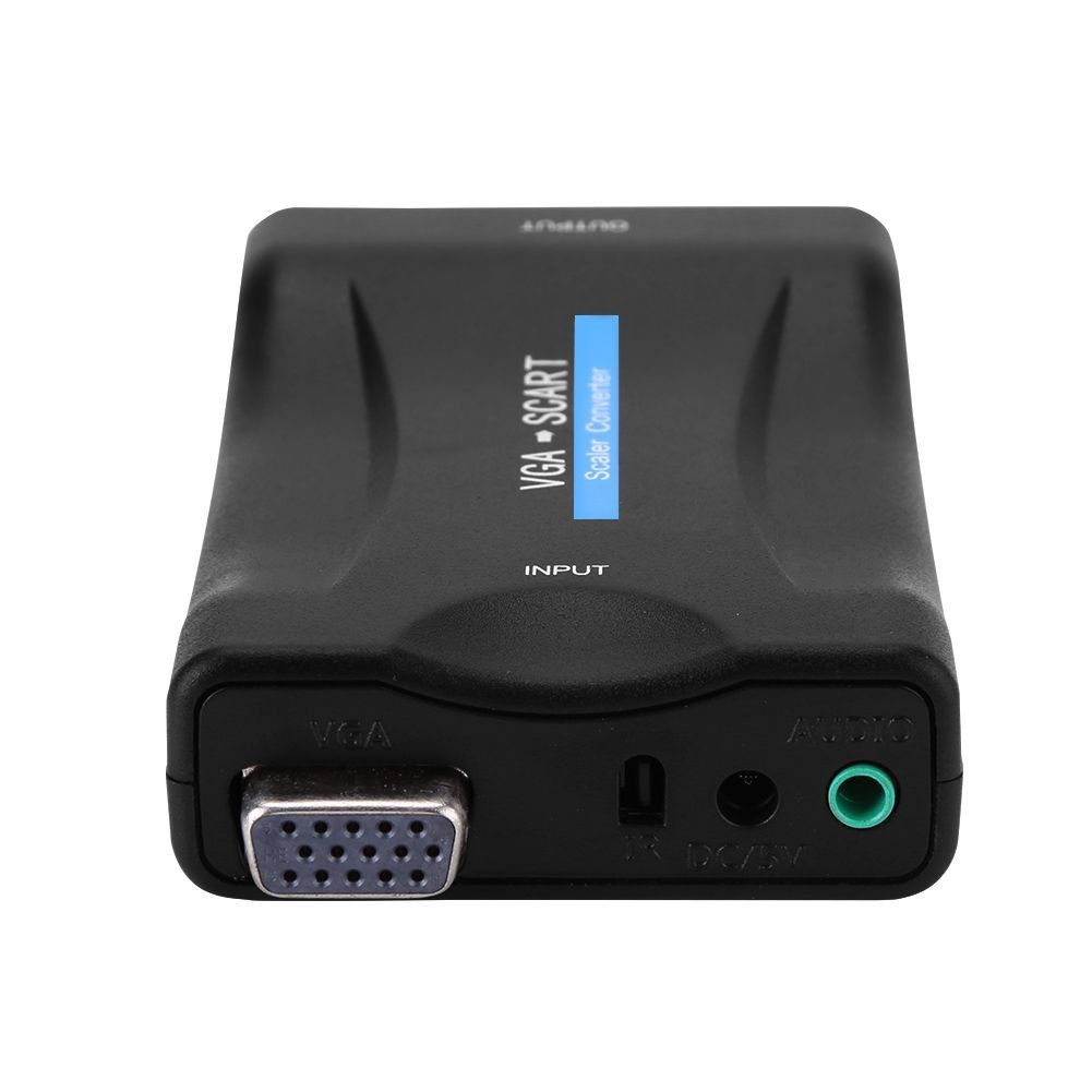 VGA to SCART Video Audio Adapter Adapter USB With Remote Control V1301-98946134