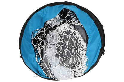2 in 1 Portable Foldable Soccer Goal with Detachable Target - Blue V1308-DSZKI-100-1