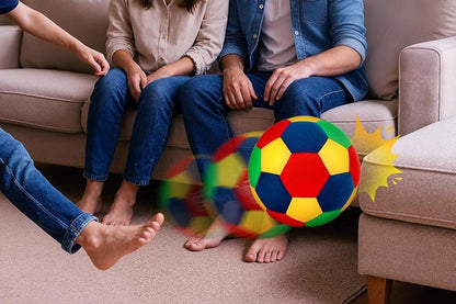 Quiet Indoor Soccer Ball Soft Foam Football for Home Dribbling Training V1308-DSZKI-101