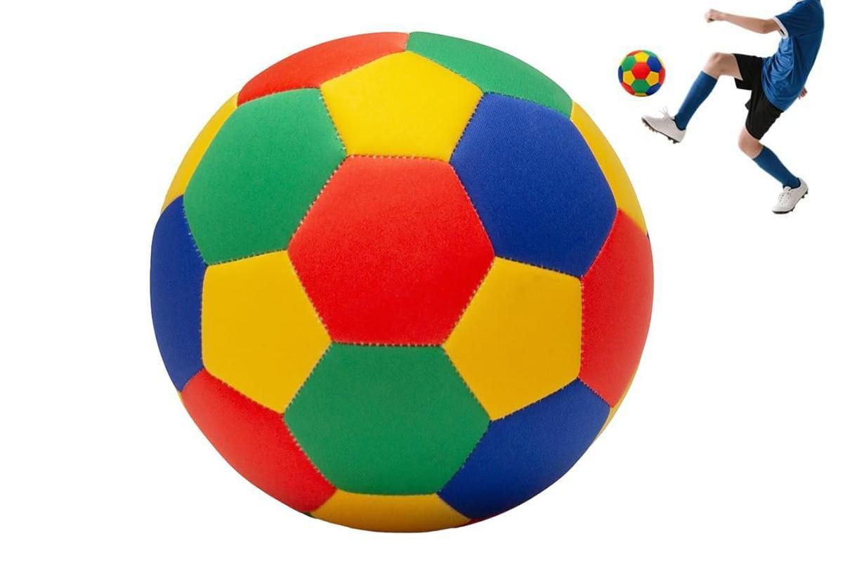 Quiet Indoor Soccer Ball Soft Foam Football for Home Dribbling Training V1308-DSZKI-101