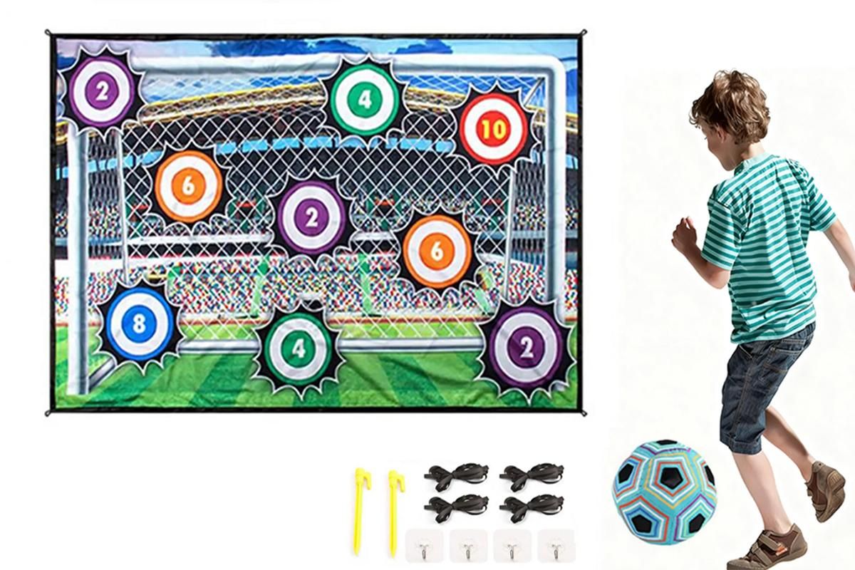 Indoor Soccer Throwing Training Game Goalkeeper Target Set V1308-DSZKI-102