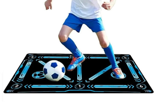Soccer Training Mat Football Footstep Training Mat Soccer Skills Training Equipment Non Slip Dribble Training V1308-DSZKI-103