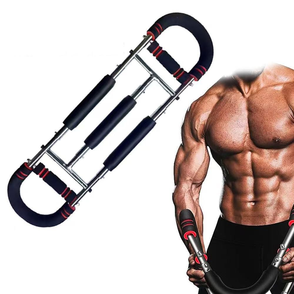 Twister Arm Trainer Adjustable Twister Arm Chest Exerciser With 3 Springs - Red V1308-DSZKI-122-1