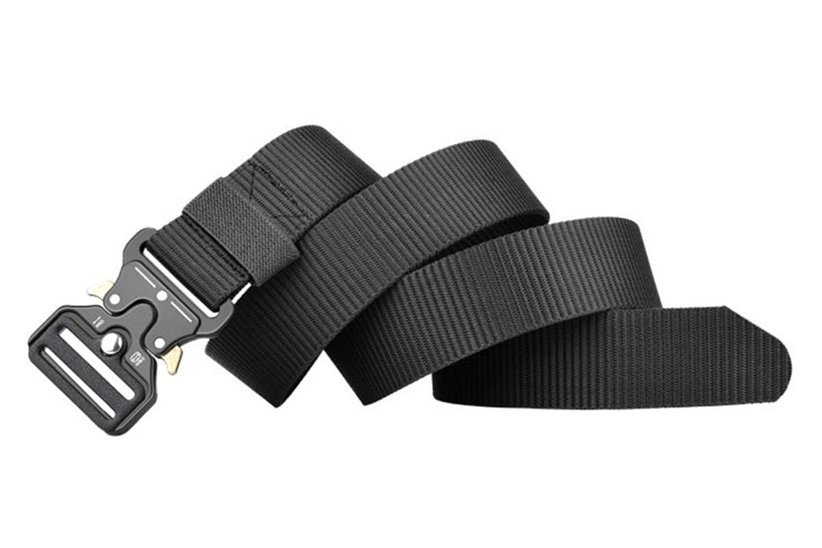 Nylon Tactical Belt Quick-Release for Outdoor Work Daily - Black V1308-DSZKI-128-2