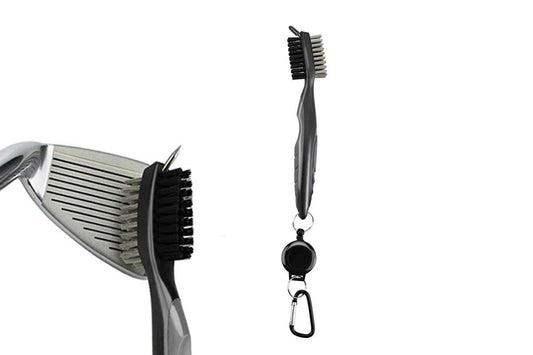 Golf Club Cleaning Brush Reel Groove Cleaner Tool -Grey V1308-DSZKI-130-3