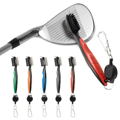 Golf Club Cleaning Brush Reel Groove Cleaner Tool -Red V1308-DSZKI-130-4