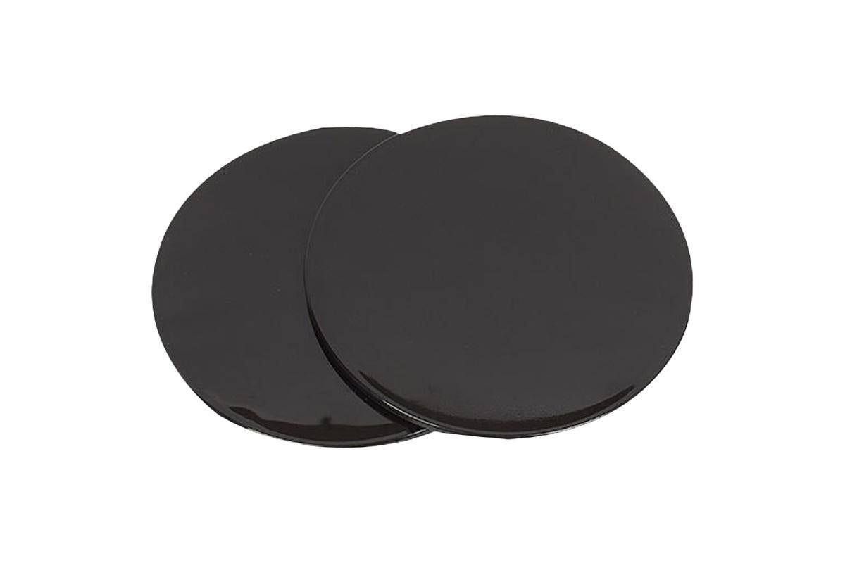 2PCS Gym Training Fitness Exercise Glider Slide Discs Core Slider Workout -Black V1308-DSZKI-133-2