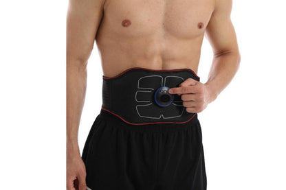 ABS Stimulator EMS Abdominal Muscle Trainer Smart Toning Belt for Home Workouts - L V1308-DSZKI-136-2