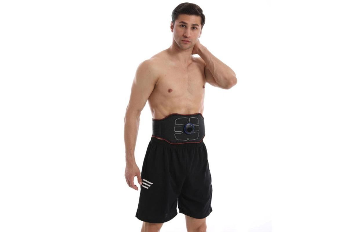 ABS Stimulator EMS Abdominal Muscle Trainer Smart Toning Belt for Home Workouts - L V1308-DSZKI-136-2
