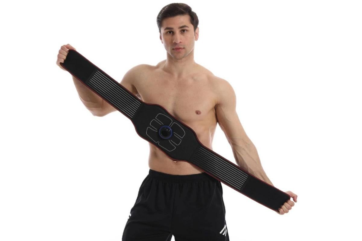 ABS Stimulator EMS Abdominal Muscle Trainer Smart Toning Belt for Home Workouts - S V1308-DSZKI-136-3