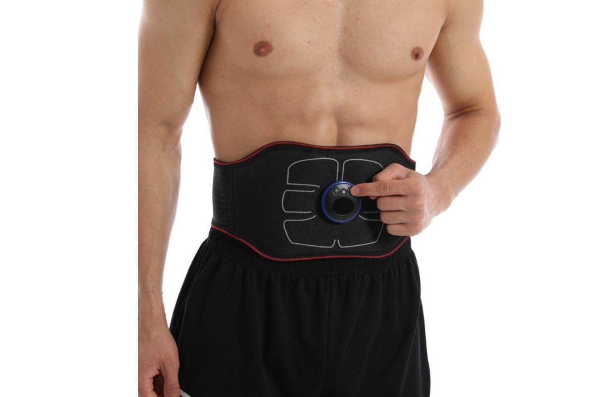 ABS Stimulator EMS Abdominal Muscle Trainer Smart Toning Belt for Home Workouts - S V1308-DSZKI-136-3
