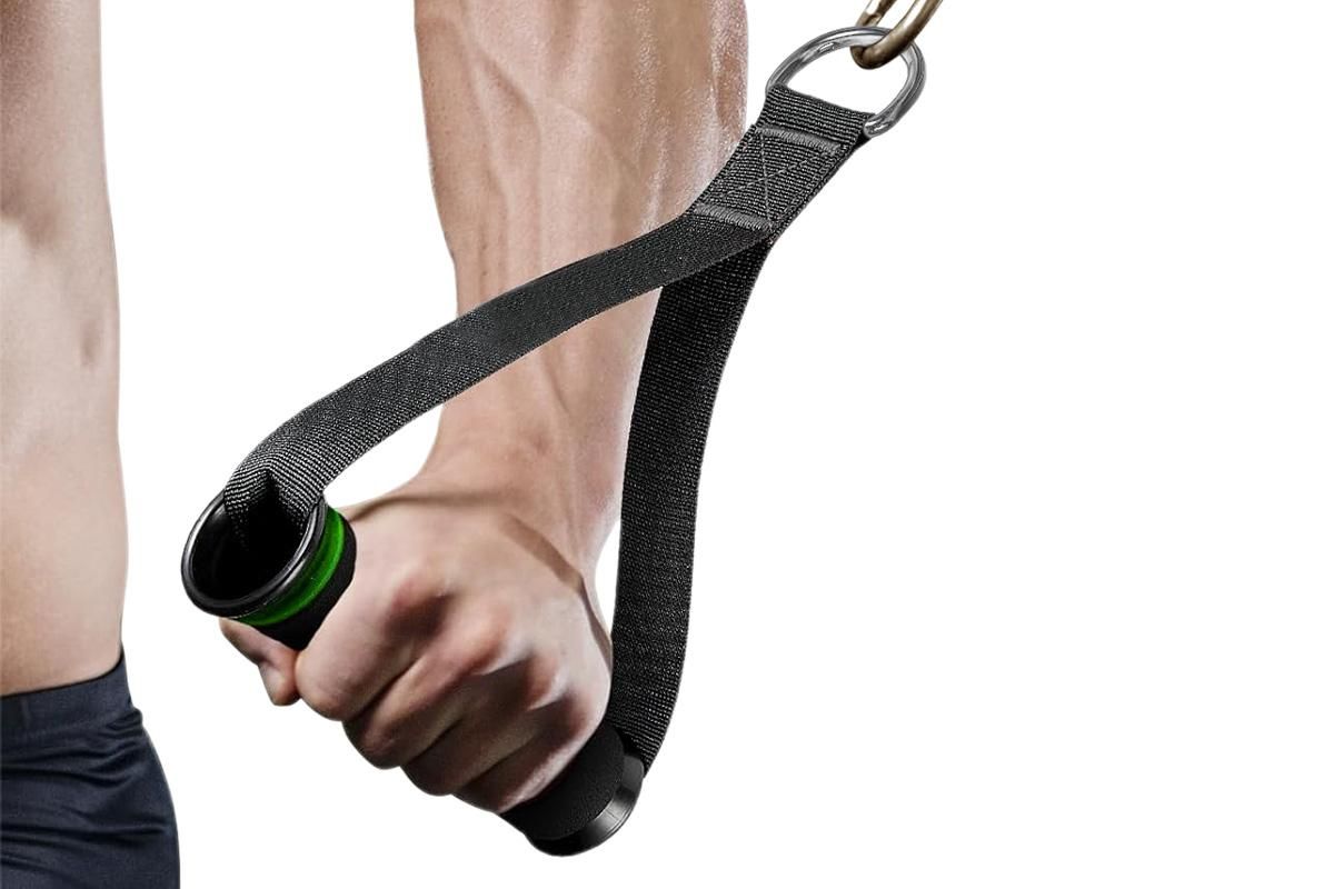 Yoga Strength Trainer Pull Down Home Gym Exercise Handles Replacement Fitness Equipment for Pilates -Green V1308-DSZKI-137-2