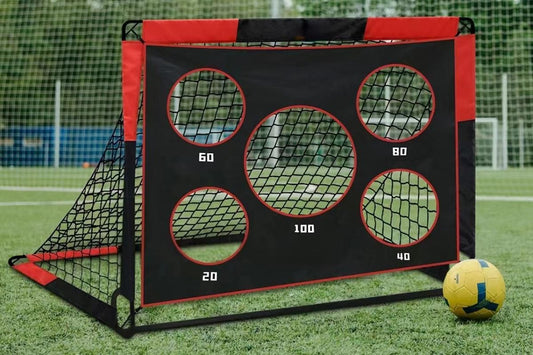 Soccer Goals for Backyard Set Portable Soccer Goal Training Equipment Pop Up Soccer Net for Youth Outdoor V1308-DSZKI-138