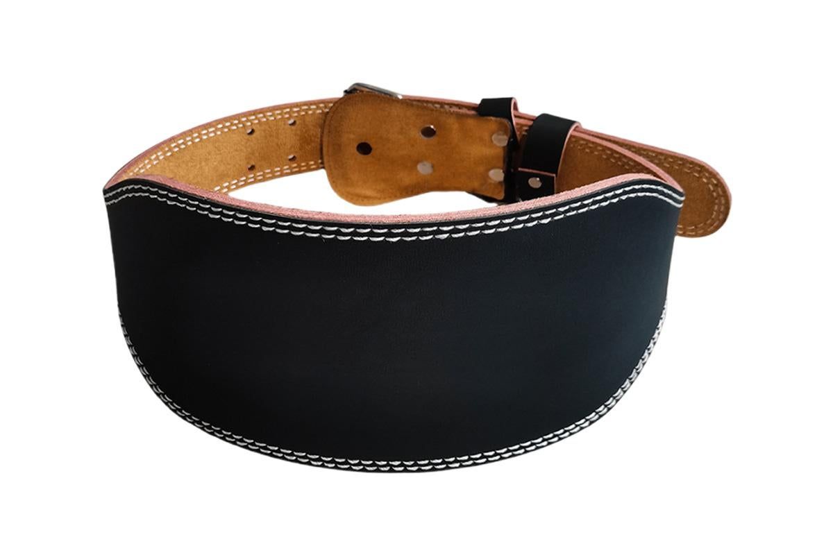 PU Leather Gym Waist Support Belt for Fitness Training and Back Support - L V1308-DSZKI-141-1