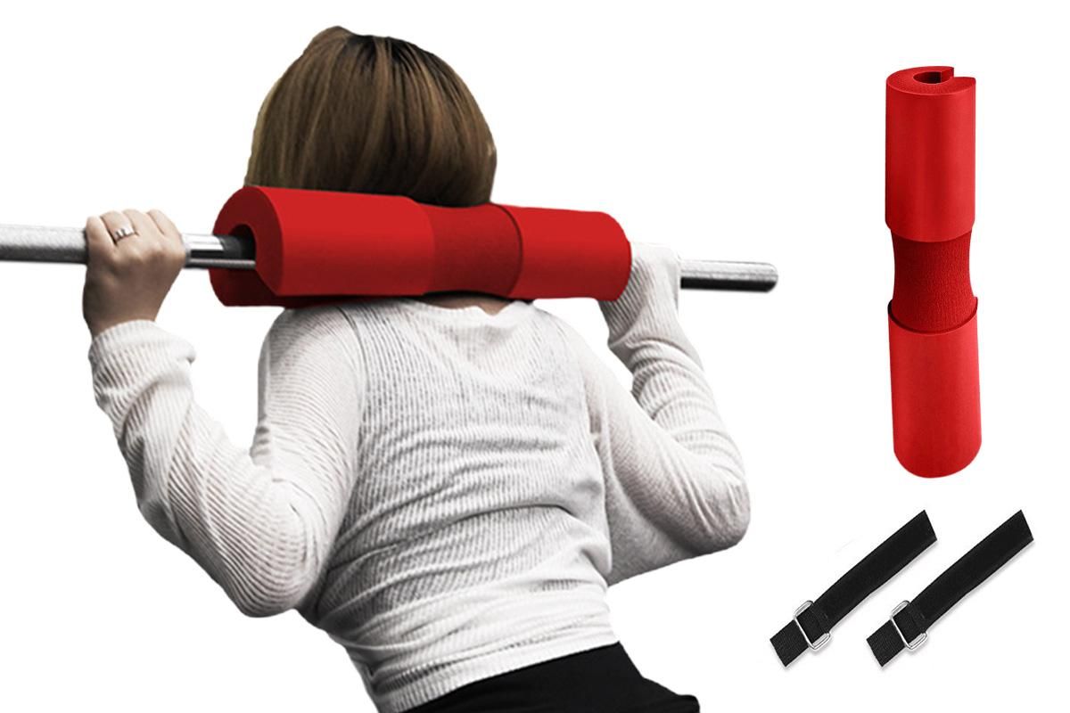 Barbell Pad Shoulder Pad Squat Pad For Weightlifting Lunges And Hip Thrusts -Black V1308-DSZKI-143-1