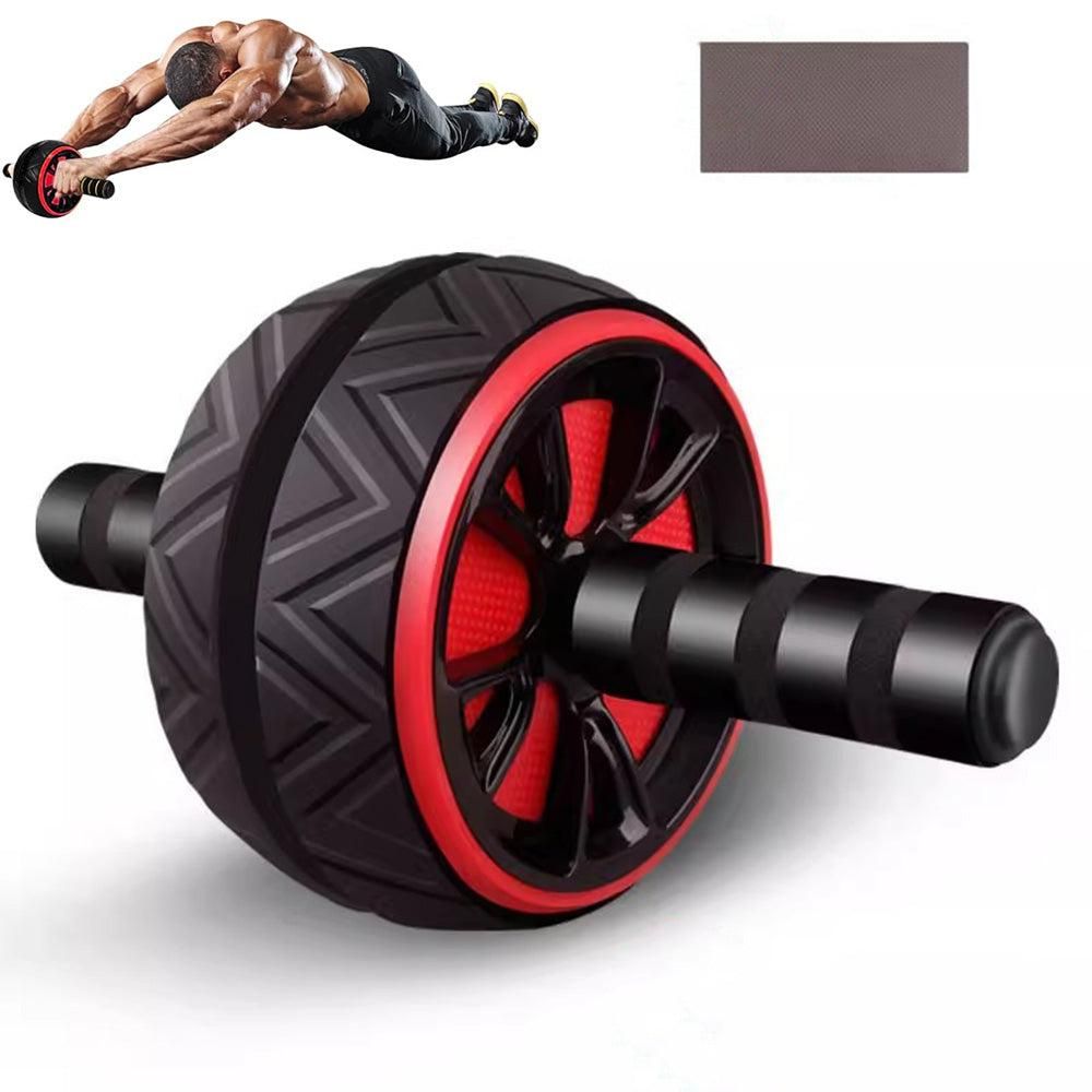 Wide Ab Roller Wheel for Home Gym Core Training - Red V1308-DSZKI-145-1