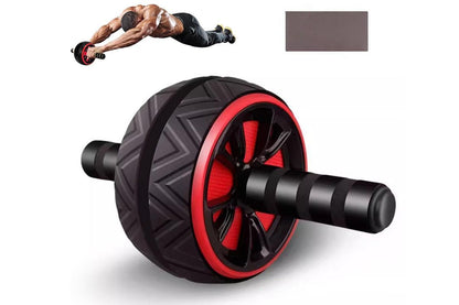 Wide Ab Roller Wheel for Home Gym Core Training - Yellow V1308-DSZKI-145-2