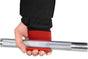 2pcs Weight Lifting Hook Hand Grip Support Wrist Straps Powerlifting Grips Gym Gloves(Red) V1308-DSZKI-149-1