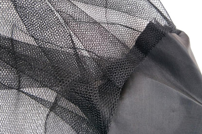 5Pcs Mosquito Head Net Bug Net Hat for Camping Hiking Fishing Gardening - Black V1308-DSZKI-151-1