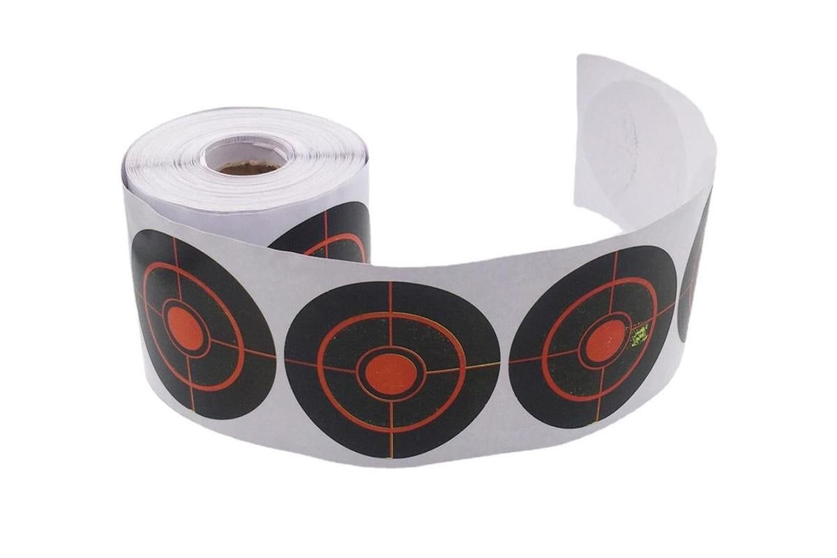 250X/Roll Shooting Target Self Adhesive Targets Splatter Reactive Target Sticker V1308-DSZKI-152