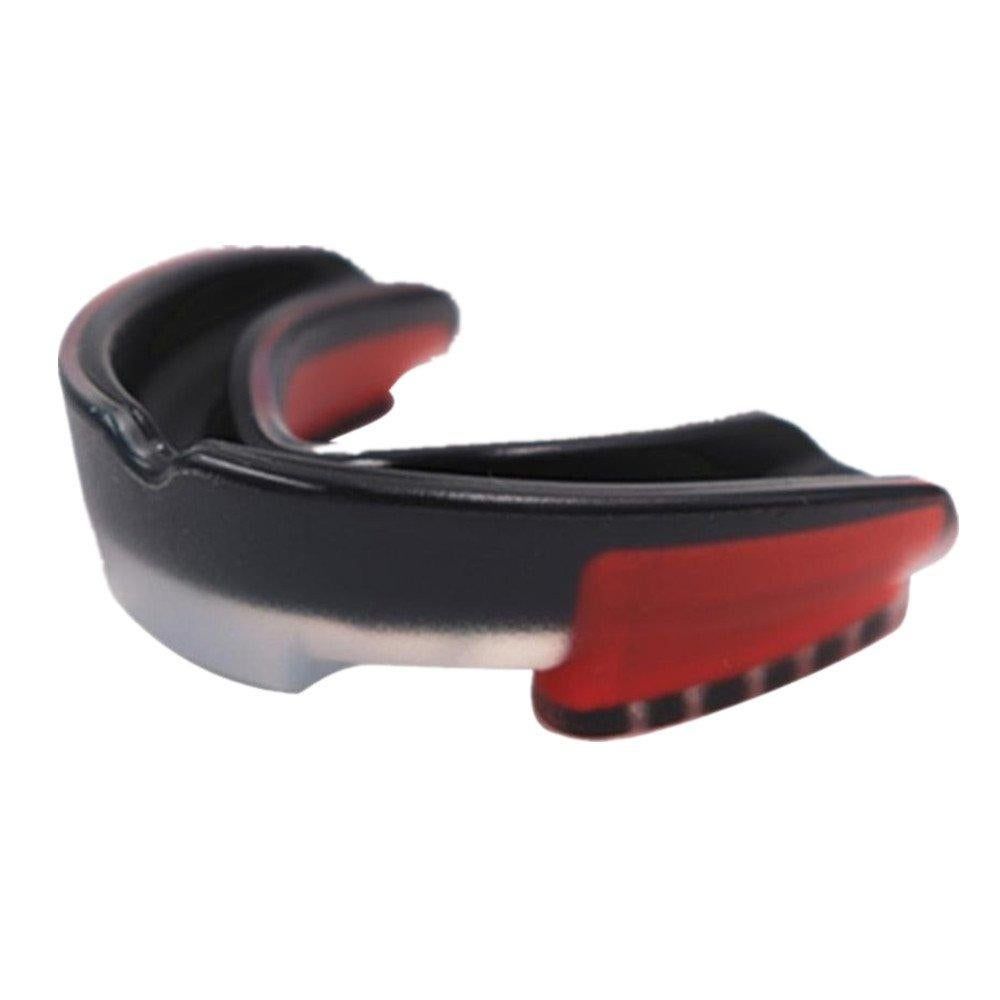 2Pcs Professional Sports Mouthguard Teeth with Strap EVA Sports Mouth Guards -Blue with Black V1308-DSZKI-155-2
