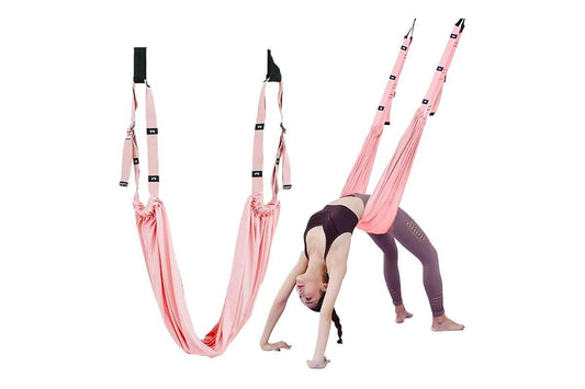 Stretching Exercise Belt Ballet Band Leg with Door Anchor Flexibility Trainer for Dance Aerial Yoga Ballet V1308-DSZKI-161-2