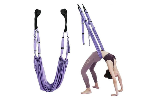 Stretching Exercise Belt Ballet Band Leg with Door Anchor Flexibility Trainer for Dance Aerial Yoga Ballet V1308-DSZKI-161-3