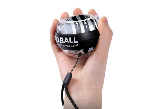 LED Wrist Ball Trainer Auto-Start Wrist Strengthener Gyroscopic Forearm Exerciser Gyro Ball for Strengthen V1308-DSZKI-163-2