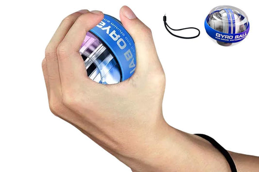 LED Wrist Ball Trainer Auto-Start Wrist Strengthener Gyroscopic Forearm Exerciser Gyro Ball for Strengthen V1308-DSZKI-163-3
