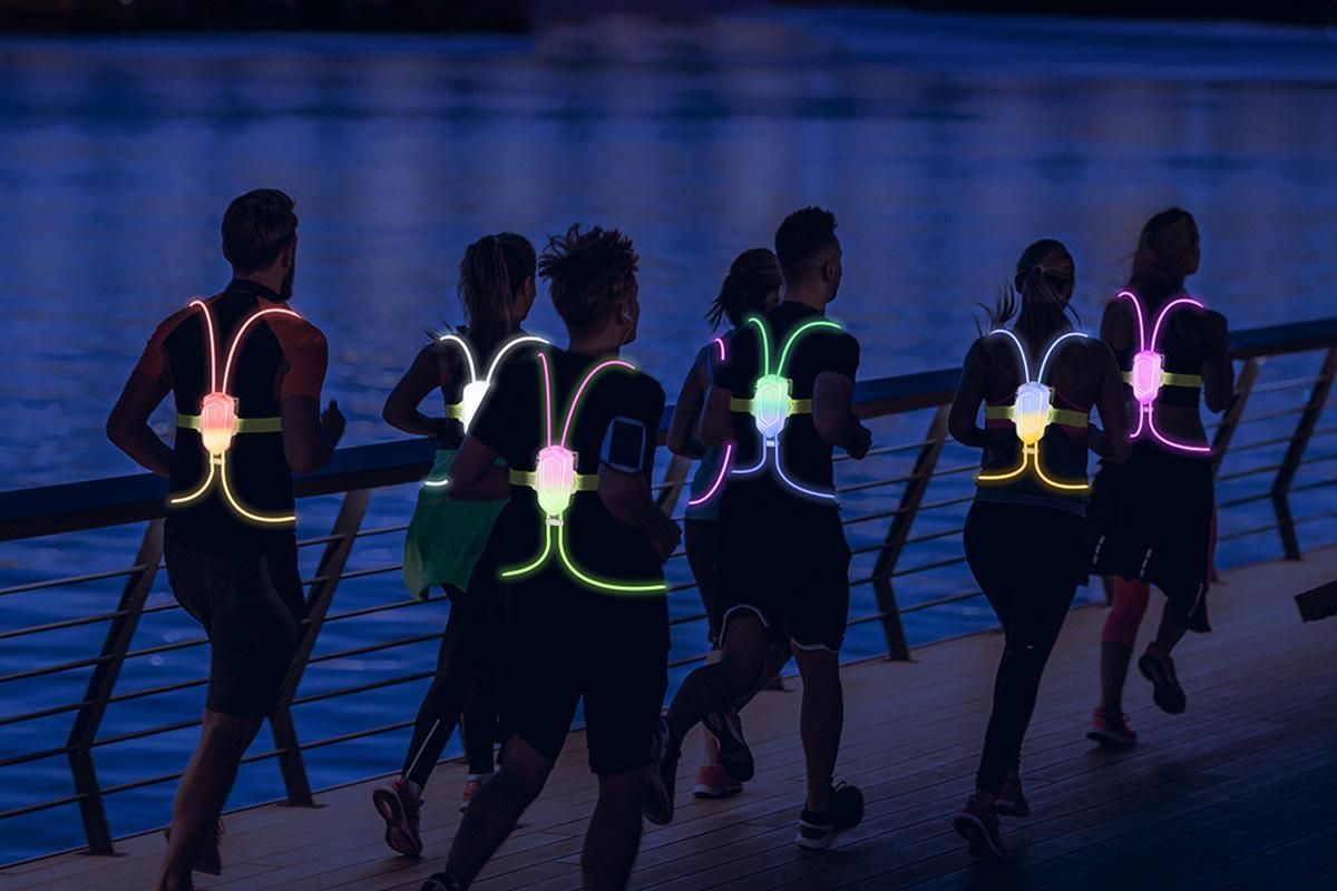 Running Light For Runners Reflective Running Vest Light Up Running Vest Night Running Gear V1308-DSZKI-166