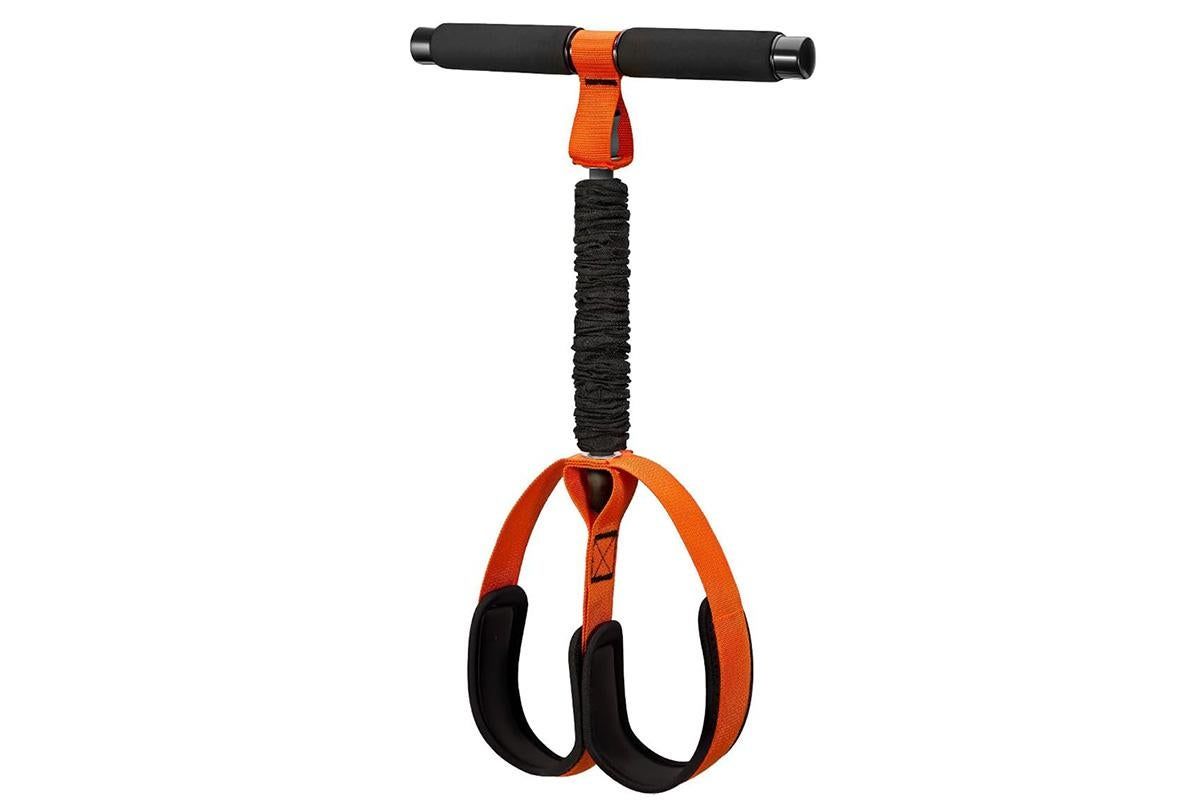 Pedal Resistance Band with Handle Home Exercise 55lbs V1308-DSZKI-168