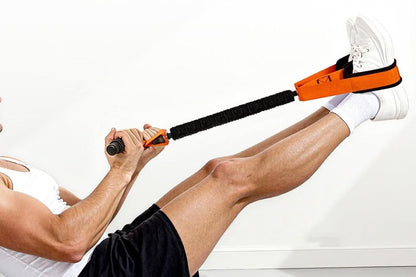 Pedal Resistance Band with Handle Home Exercise 55lbs V1308-DSZKI-168