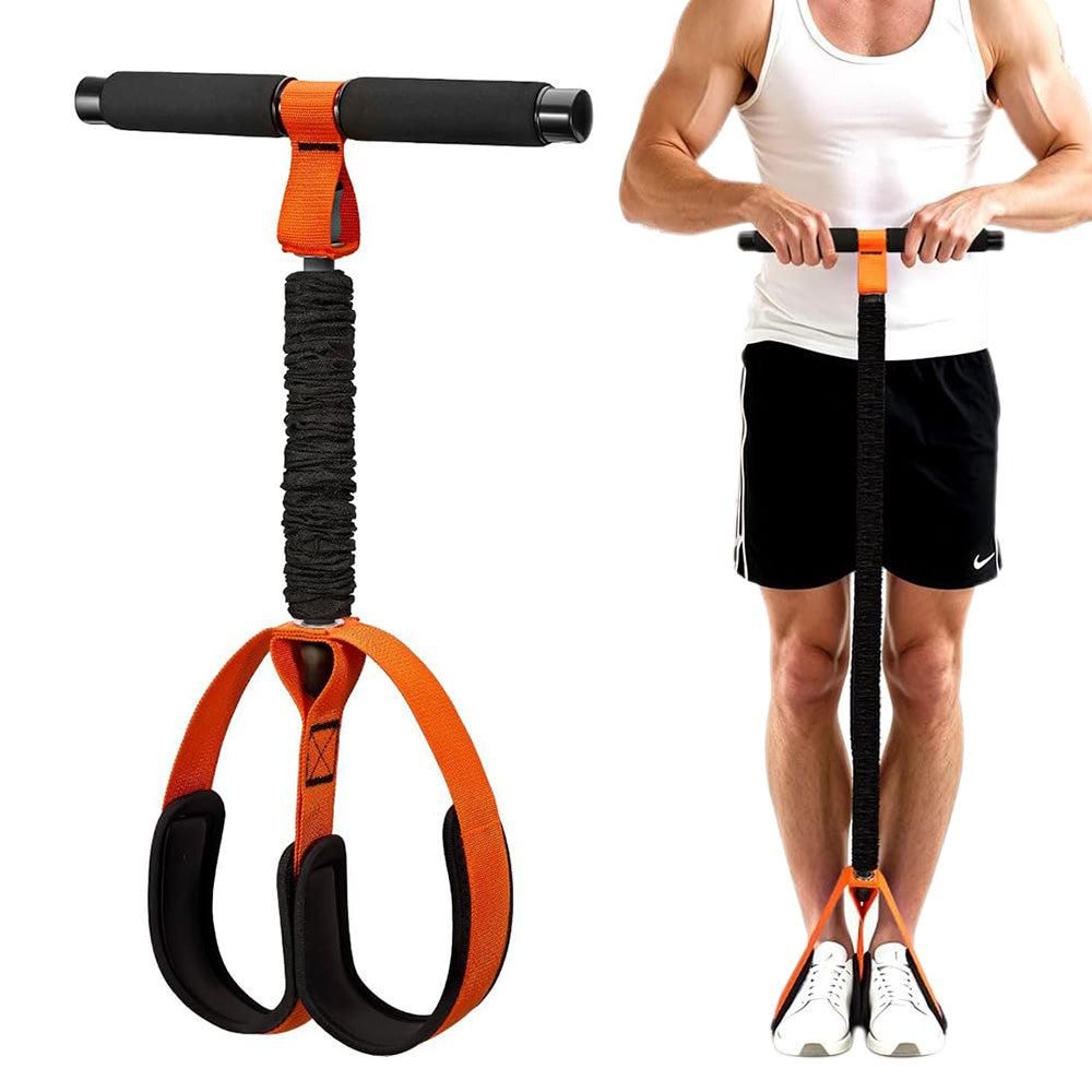 Pedal Resistance Band with Handle Home Exercise 55lbs V1308-DSZKI-168