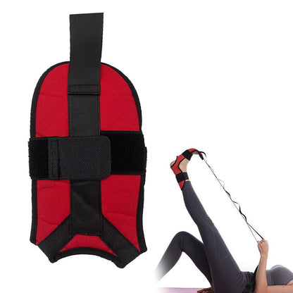 Hamstring Stretcher Stretching Strap Ligament Stretching Belt for Dancing Pilates Yoga Pain Relief -Red V1308-DSZKI-171-2