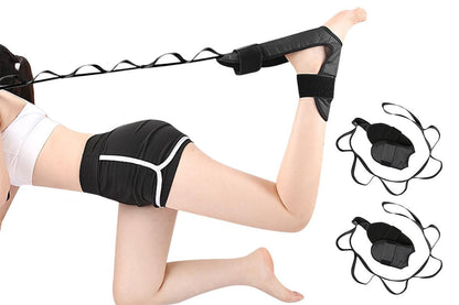 2Pcs Multi-Loop Stretch Strap Yoga Straps For Stretching Yoga Flexibility Stretch Band Gradient Fitness V1308-DSZKI-174