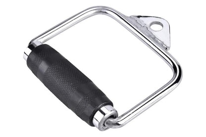 Single D Stirrup Handle with Rubber Grips for Cable Exercise Equipment V1308-DSZKI-176