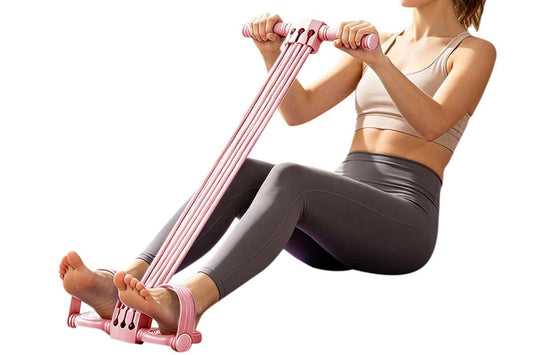 Pedal Resistance Band with Handles Adjustable Detachable Multifunction Pedal Resistance Band for Abs Arms V1308-DSZKI-178-1