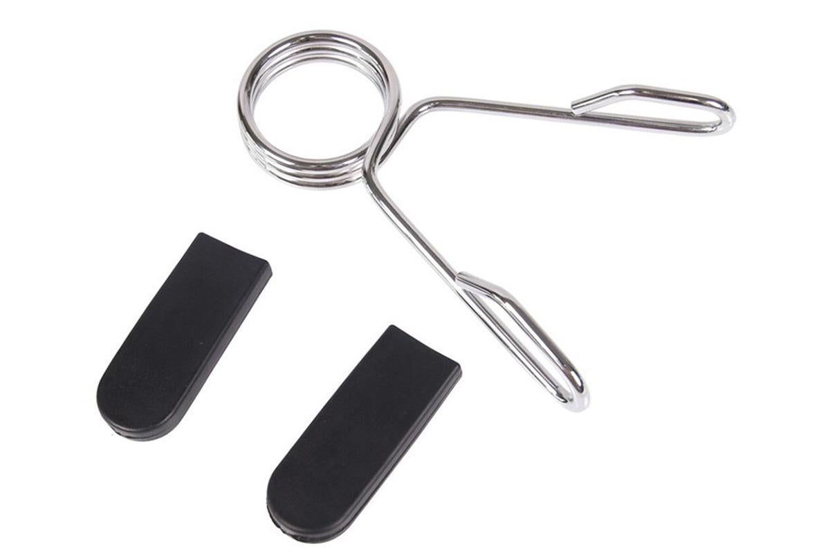 4 Pack 25mm Barbell Spring Clips Gym Weight Lifting Clamps for Dumbbell Bar Lock V1308-DSZKI-180