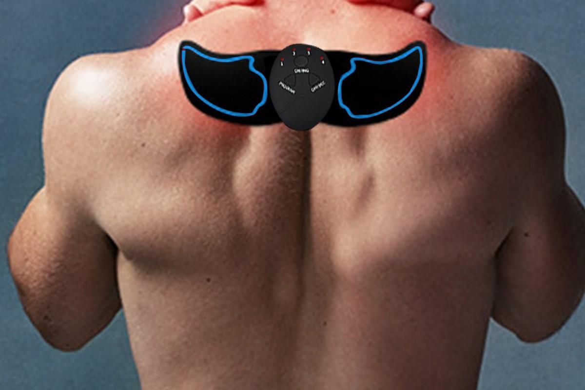 3Pcs Muscle Training ABS Stimulator Stimulator -Blue V1308-DSZKI-182-1