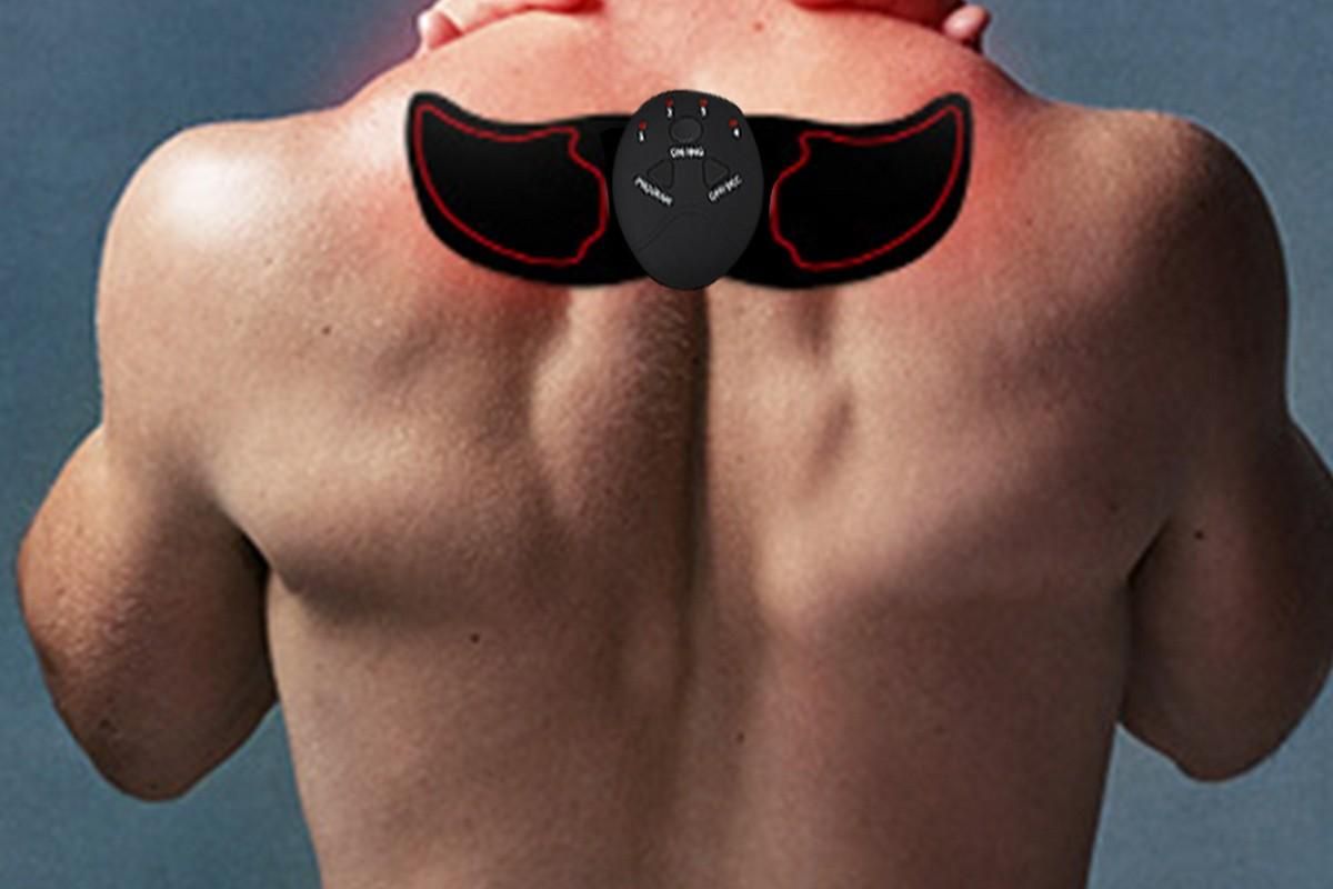 3Pcs Muscle Training ABS Stimulator Stimulator -Red V1308-DSZKI-182-2