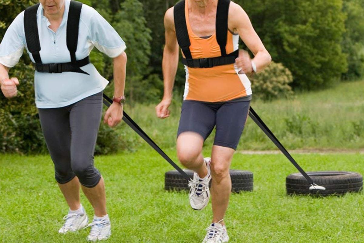 Weight Bearing Supporter Belt Professional Running Training Assist Resistance Band for Gym Workout V1308-DSZKI-185