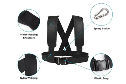 Weight Bearing Supporter Belt Professional Running Training Assist Resistance Band for Gym Workout V1308-DSZKI-185