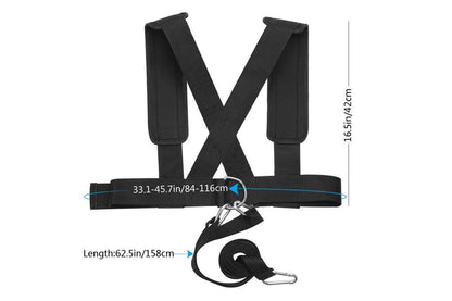 Weight Bearing Supporter Belt Professional Running Training Assist Resistance Band for Gym Workout V1308-DSZKI-185