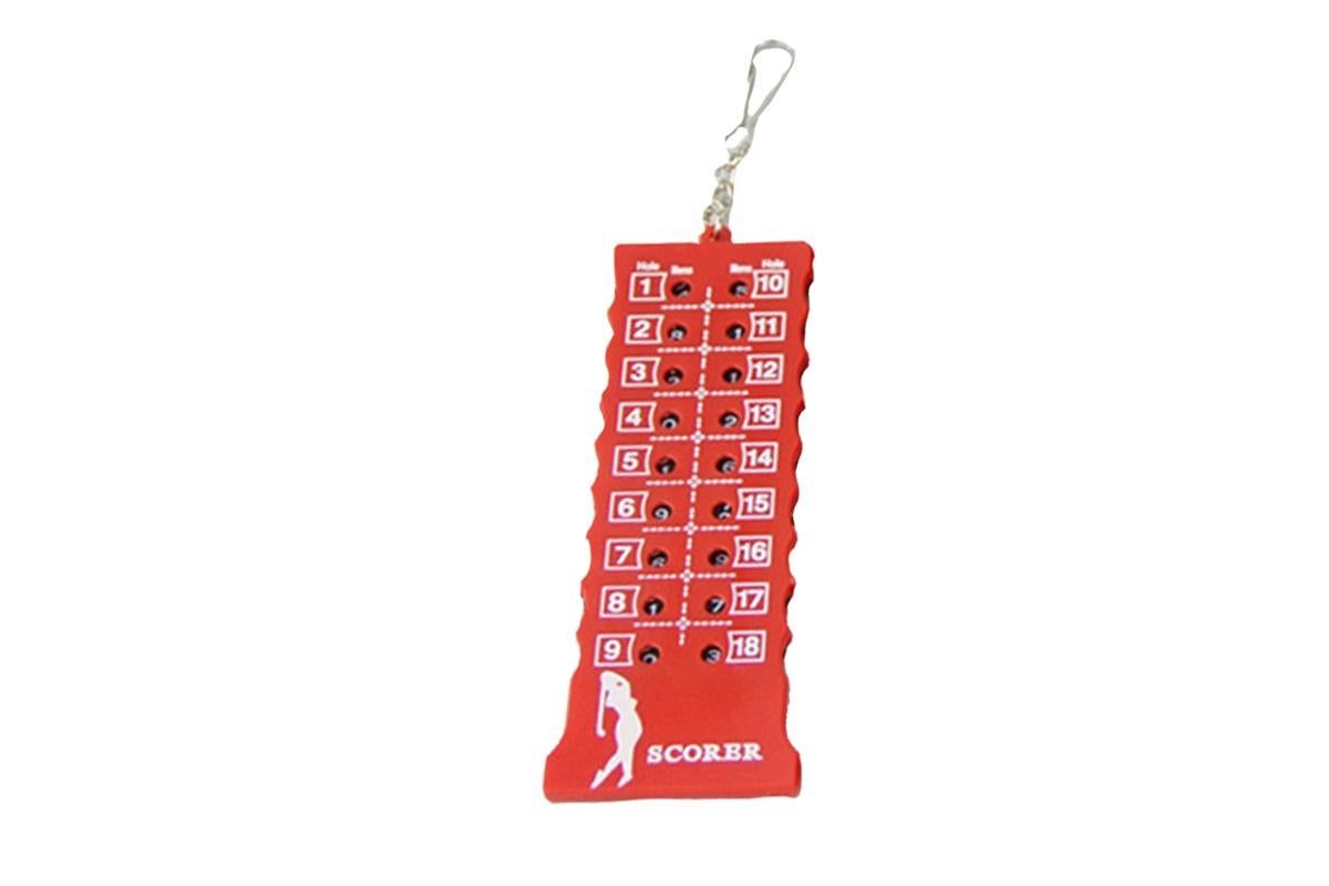 18 Hole Golf Score Counter Stroke Counter -Red V1308-DSZKI-186-2