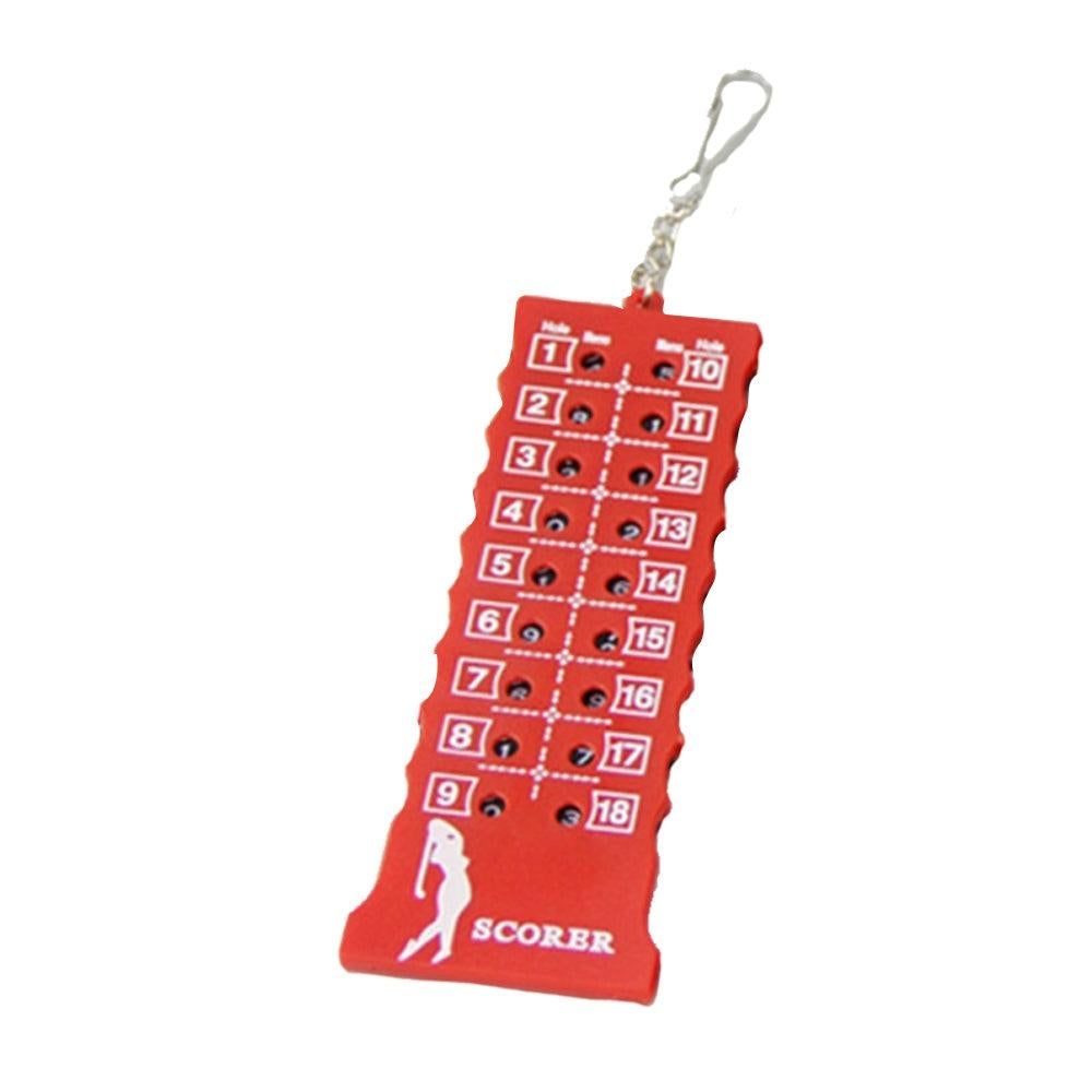 18 Hole Golf Score Counter Stroke Counter -Red V1308-DSZKI-186-2